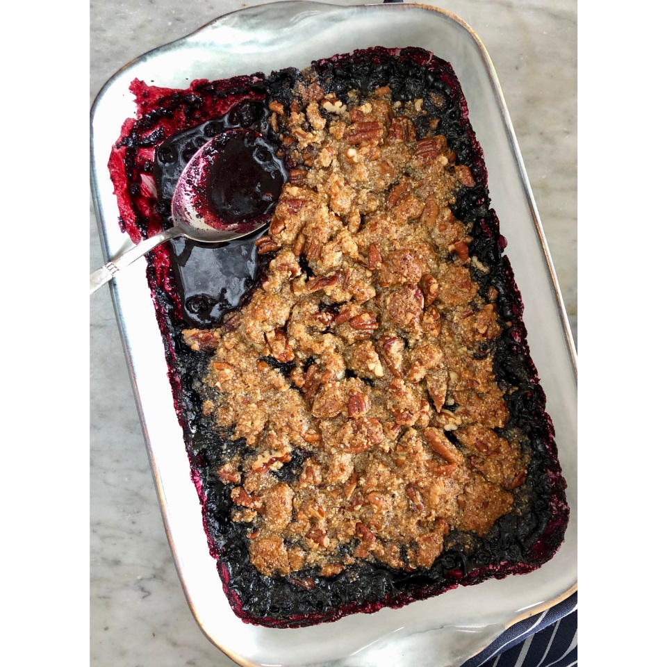 Kokboken Laga Mer Ren och Naturlig Mat blåbärspaj