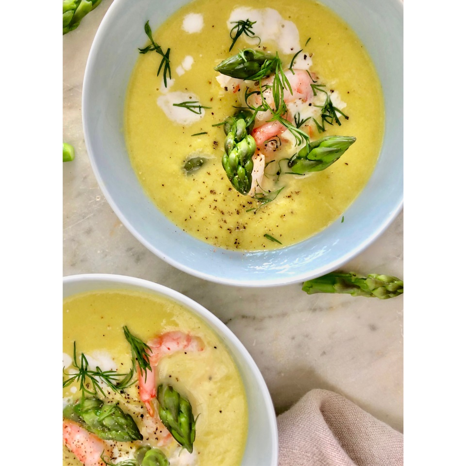 Kokboken Laga Mer Ren och Naturlig Mat Soppa med räkor